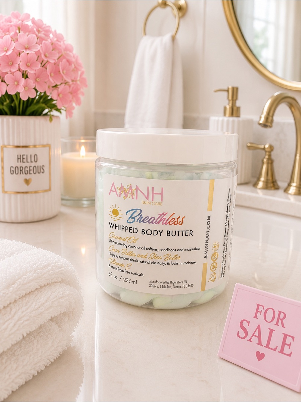Aminnah Breathless Whipped Body Butter